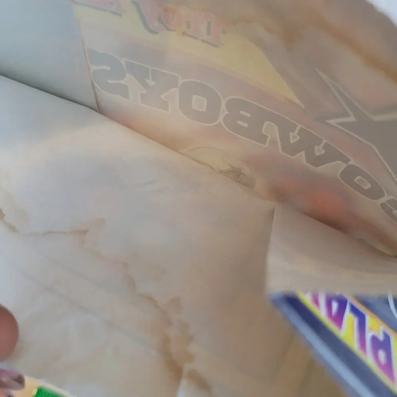 Troy Aikman Hall of Famer Game Day Popcorn Bag #8 Quarterback NFL 90s Vintage - Picture 7 of 7